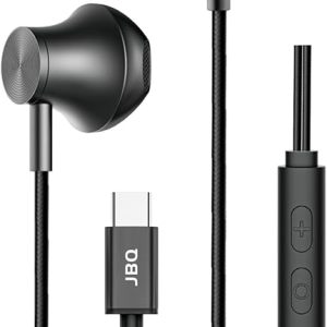 JBQ Comfortable In Ear Wired Earphones Compatible With Type C