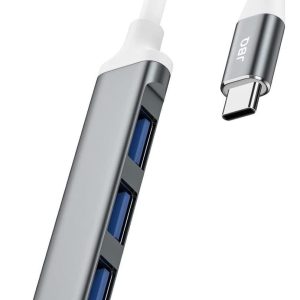 JBQ USB C Hub 4 Ports USB C Adapter