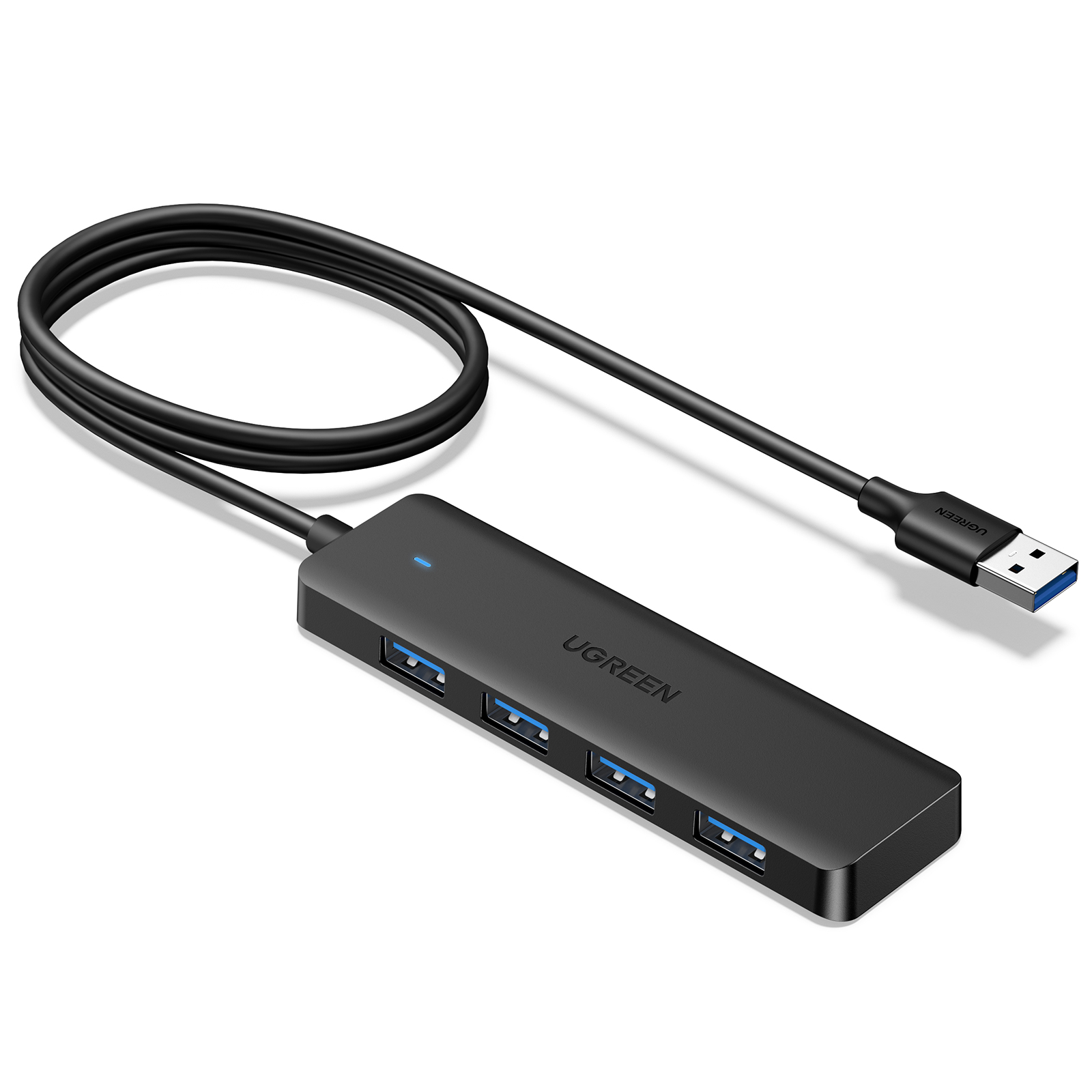 UGREEN 4 – Port 1 Meter USB 3.0 5Gbps Hub 1 UGREEN 1 Meter 4 Port USB 30 5Gbps Hub