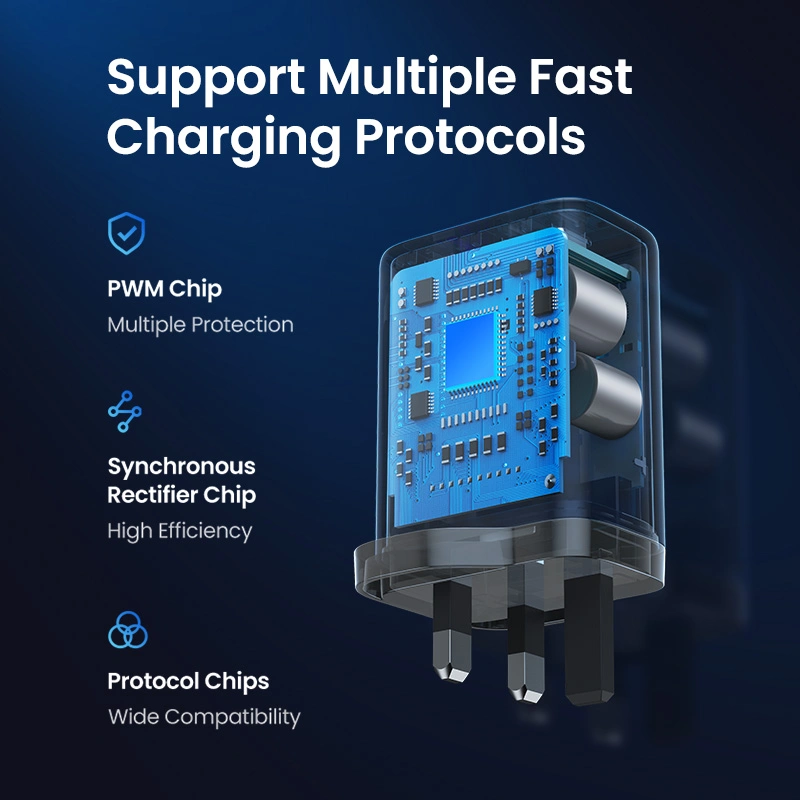 UGREEN 65W 3-Port (1A+2C) Fast Charger UK version 3 UGREEN 65W 3 Port1A2C Fast Charger UK version 55333 CD275 1 Year Warranty ugreenlk 6