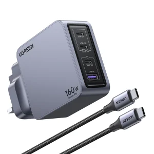 UGREEN 160W Nexode Pro GaN Fast Charger With Type-c to Type-c Cable
