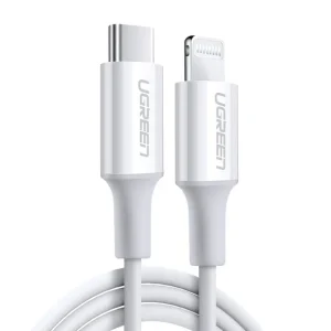 UGREEN 1 Meter Type-C to Lightning Cable – MFI Certified Rubber Shell