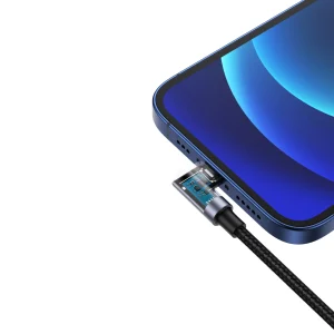 UGREEN Type C to Lightning PD MFI Certified Fast Charging 90 Degree Cable 3A Max 1m US305 Ugreensl 6 scaled 1