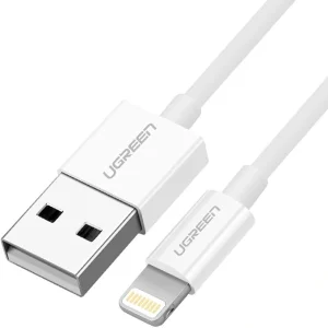 UGREEN 1 Meter USB to Lightning Cable Nickel Platted – ABS Shell – US155