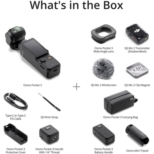 DJI OSMO POCKET 3 CREATOR COMBO 2 pocket 33